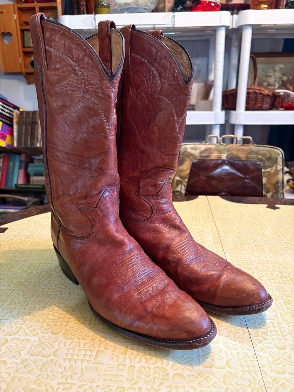 Vintage Men’s Tony Lama Cowboy Boots